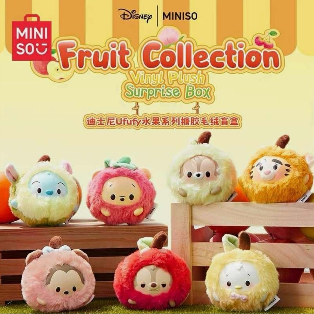 Disney Fruit Collection Plush keychain—Donald